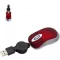 LIKE SHOW Mini miš Minnie s USB kabelom na uvlačenje, 1600 DPI žičani računalni miš za putovanja