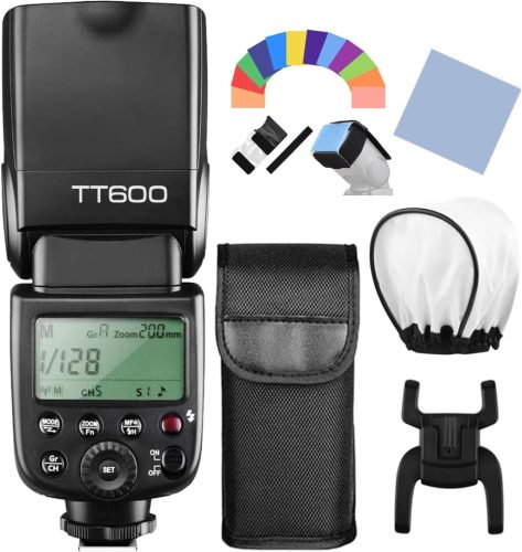 Godox TT600 2.4G Vezeték Nélküli Vaku GN60 1/8000s HSS - Canon Nikon Pentax Olympus Fujifilm Kompatibilis Rendszervaku