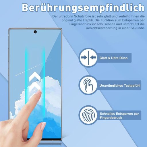 Üvegfólia Samsung Galaxy Note 10 Plushoz - 2db Újracsomagolt termék