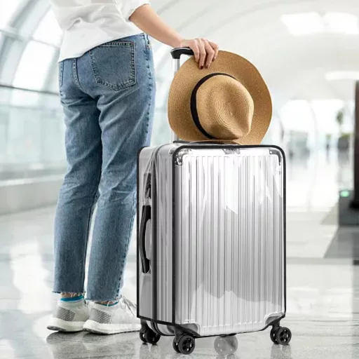 Aomiduo 2db Átlátszó Bőröndvédő Huzat 30 Hüvelyk Vízálló Porálló