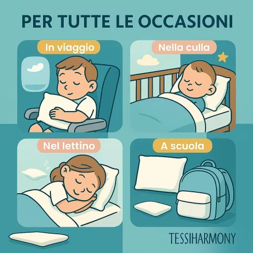 tessiharmony Babaágy Párna 60x40 cm Pamut Hipoallergén Puha