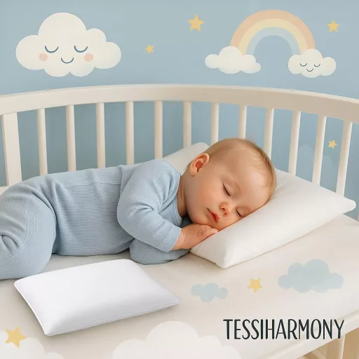tessiharmony Babaágy Párna 60x40 cm Pamut Hipoallergén Puha