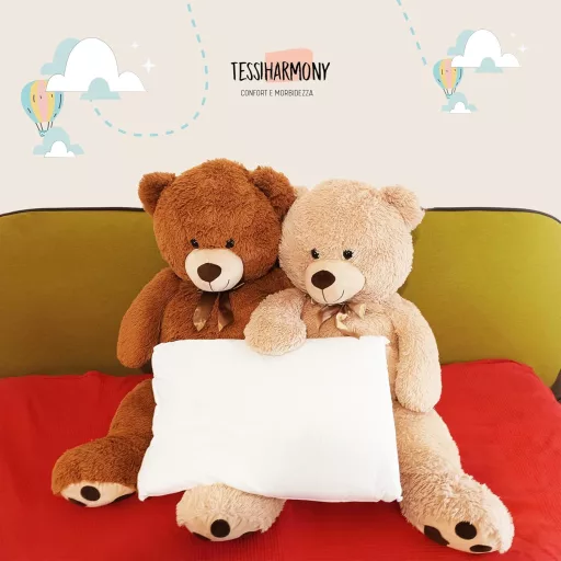 tessiharmony Babaágy Párna 60x40 cm Pamut Hipoallergén Puha