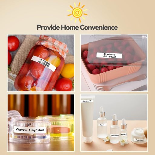 Imprimantă de etichete Bluetooth Pristar P15, autoadezive, aplicație iOS/Android, reîncărcabilă