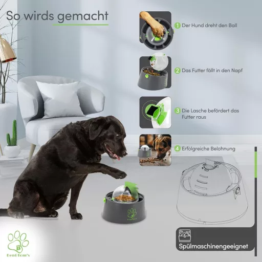 Ben & Tom's Interaktivna igračka za pse, potiče inteligenciju, spori hranitelj