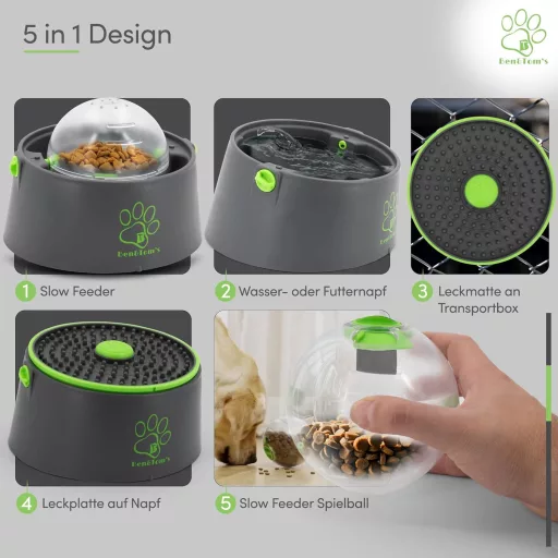 Ben & Tom's Interaktivna igračka za pse, potiče inteligenciju, spori hranitelj