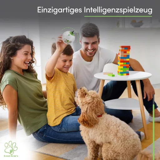 Ben & Tom's Jucărie Interactivă pentru Câini, Stimularea Inteligenței, Hrănire Lentă