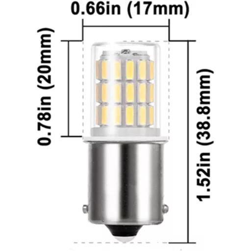 Bsxywa 2 ks LED žiaroviek úsporné osvetlenie