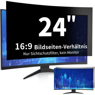   DEJIMAX 24 Inch Monitor Adatvédelmi Fólia Kékfény Szűrővel
