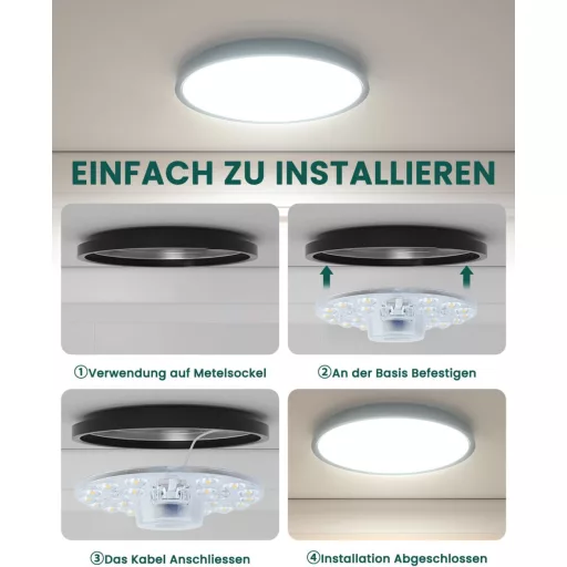 Bonlux 12W LED modul komplet za pretvorbu stropne svjetiljke, prirodna bijela 4000K