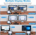 Microsoft Surface Dokkoló 11 az 1-ben, 4K HDMI és VGA Tripla Kijelzővel