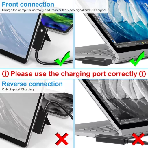Microsoft Surface Dock 11-u-1 s 4K HDMI i VGA trostrukim zaslonom
