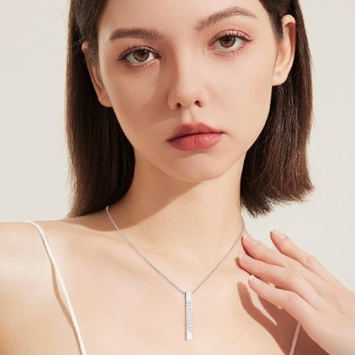 BENECREAT 12 komada pravokutnih privjesaka od nehrđajućeg čelika za graviranje, za izradu ogrlica, narukvica i pločica s imenom, 39,5 x 5 x 5 mm