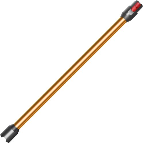 DrRobor Teleszkópos Hosszabbító Cső Dyson V12 Slim Porszívóhoz - 74 cm Alumínium Toldat, Narancssárga Kiegészítő Alkatrész