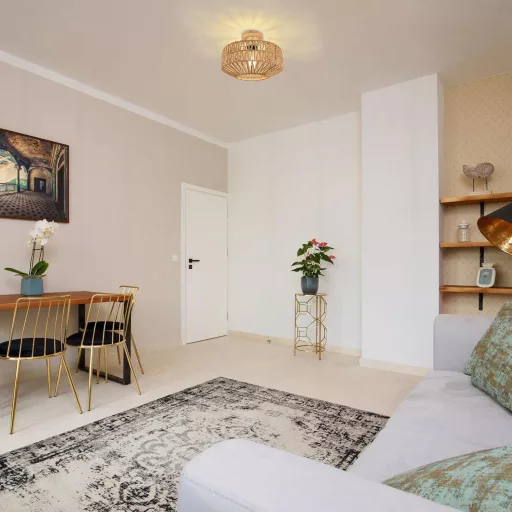 Lampă de plafon KMaiPem din ratan stil boho pentru sufragerie, dormitor, bucătărie, design rustic natural din lemn
