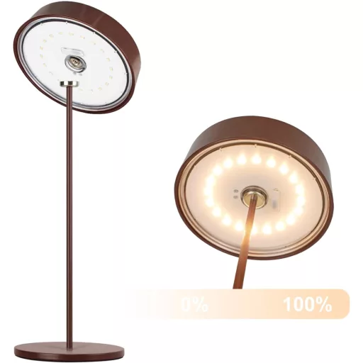 Stolná LED lampa Palmina 901 s funkciou stmievania, bezdrôtová, vodoodolná IP54