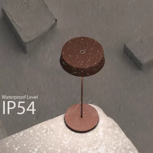 Stolná LED lampa Palmina 901 s funkciou stmievania, bezdrôtová, vodoodolná IP54