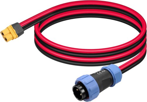 GINTOOYUN 2-Pin SP21 IP68 Vízálló Aviation - XT60 Csatlakozó Kábel 10AWG, 1m Hosszú, Hordozható Töltőállomásokhoz és Drónokhoz