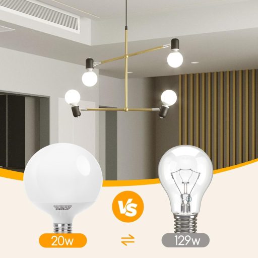 Aigostar LED izzó E27 20W meleg fehér 2060 lumen 3 db csomag