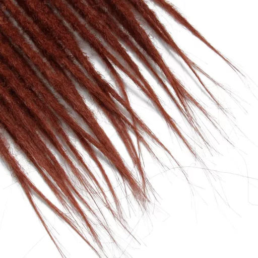 Dsoar Extensii Dreadlock Sintetice Croșetate, Lungime 61cm, 20 Fire