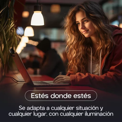 Laia PC Pro FHD Webkamera - Full HD 1080p Videókonferenciához, USB-C Csatlakozás, 30fps, Autofókusz, Minimál Dizájn, PC/Mac Kompatibilis