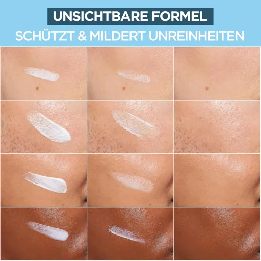 Garnier Invisible Matt SPF 50+ Napvédő Fluid Akné és Pattanások Ellen 40ml