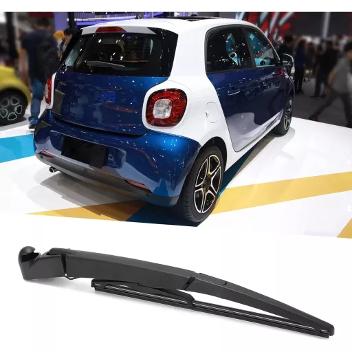 Braț ștergător lunetă cu lamă cauciuc Yctze pentru Smart Forfour - Durabil, Silențios, Montare Ușoară