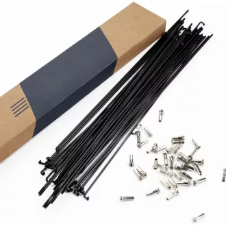   Spițe LUXU pentru bicicletă, 36 buc, 110-149 mm, oțel 2 mm, MTB, e-bike, trekking