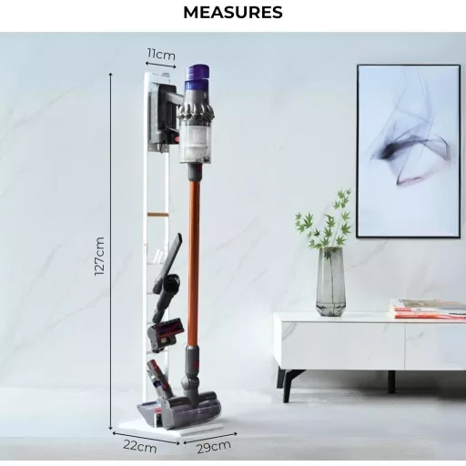 Suport aspirator Dyson MORANGO V15 V12 V11 V10 V8 V7 V6 depozitare pe perete