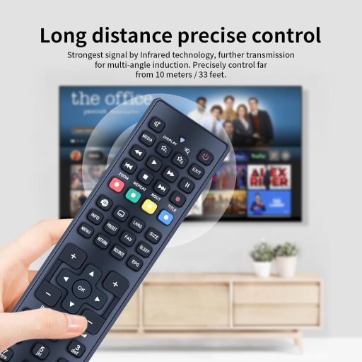 TCNOUMT RC1208 Távirányító MEDION TV-hez - Helyettesítő Távkapcsoló MD30297 MD20255 MD20294 MD21080 MD21106 MD30588 Modellekhez