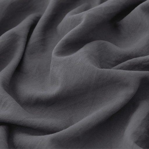 BEDSURE 4 részes ágyneműhuzat szett 135x200 cm antracit, pamut-szerű puha