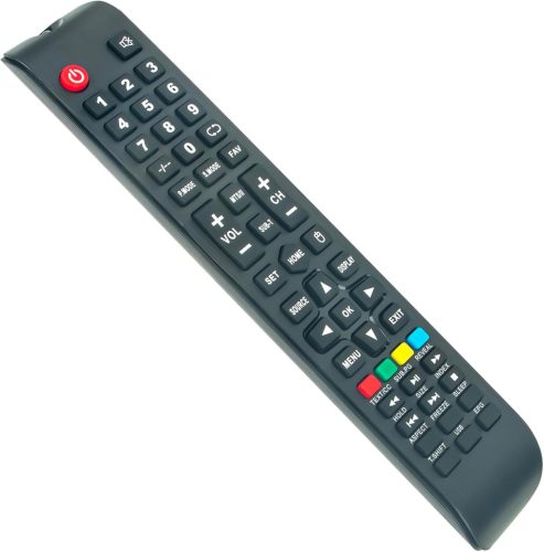 ALLIMITY Távirányító Nordmende TV-hez - Kompatibilis ND28S3200M, ND32S3600, ND43S3200M és Smart TV modellekhez - 10m hatótávolság