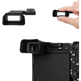   Sony A7CII és A7CR kamerákhoz illeszkedő KIWIFOTOS nagyított szemkagyló