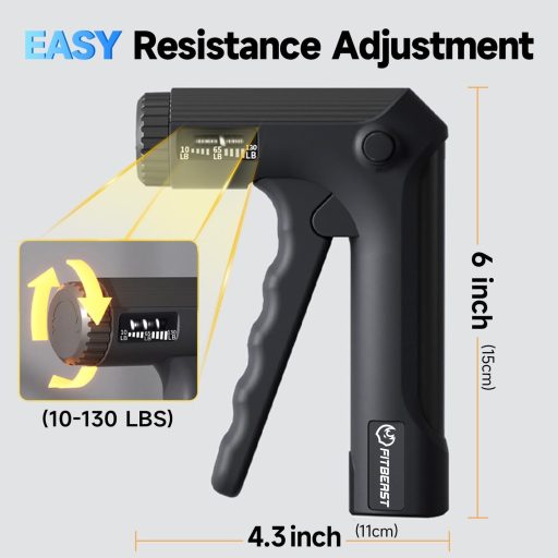 FitBeast Kézierő Tréner Állítható Ellenállás 10-130 lbs Erősítő