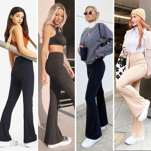 FuelMeFoot magas derekú harang fazonú leggings tummy control fitness nadrág