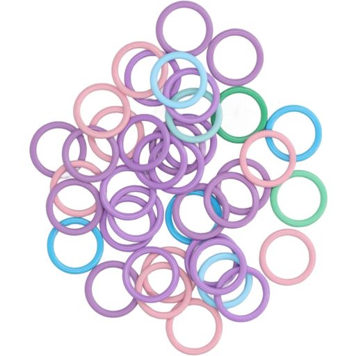 Zerone 40 kom Markeri za šavove Metalni Obojeni Markeri za Pletenje Kukičanje Šivanje Rukotvorine