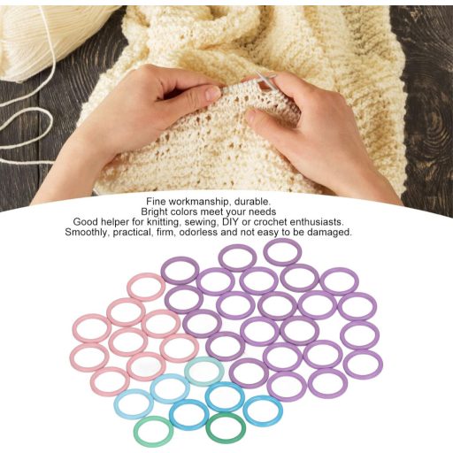 Zerone 40 db Fém Öltésjelölő Színes Záródó Horgolás Varrás Kézimunka