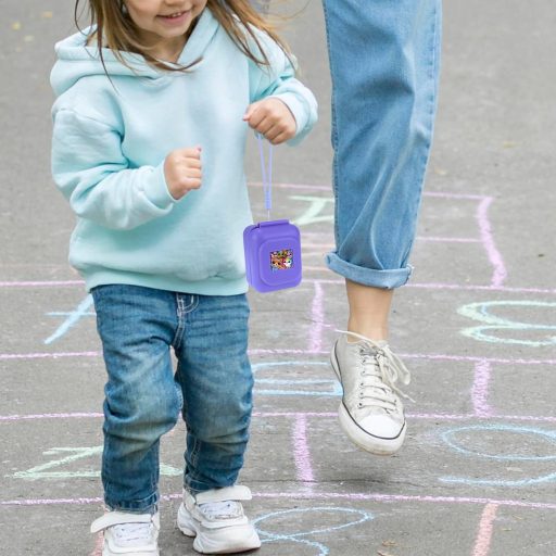 Gaga city Szilikon Tok Bitzee Digitális Kisállathoz - Rózsaszín Hordozható Fogantyúval - 2023-as Modellhez Kompatibilis Védőtok