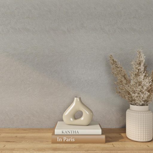 Tapet autoadeziv Livelynine gri, 40cm x 5m, folie impermeabilă pentru mobilă de bucătărie.