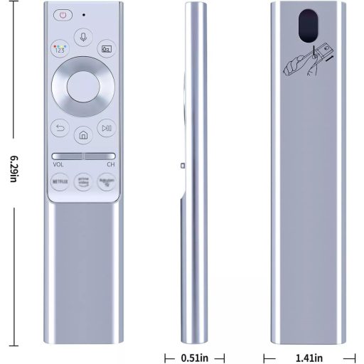 GOUYESHO BN59-01311B Samsung QLED TV-hez Hangvezérlésű Távirányító Csere
