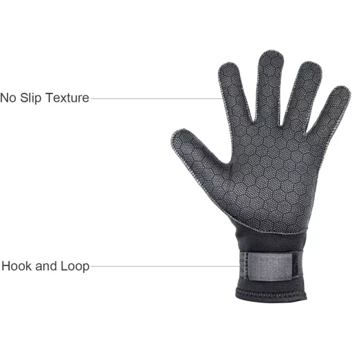 Tutuxio 3mm neoprenske ronilačke rukavice za muškarce i žene - vodootporne termalne rukavice