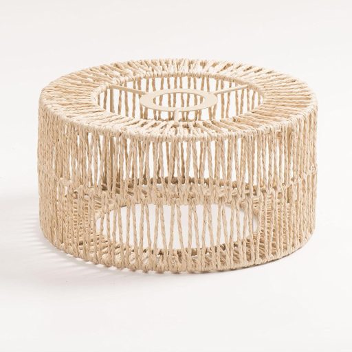 Abajur împletit din hârtie Sharplace, lampă suspendată decorativă pentru grădină, nuntă, petrecere