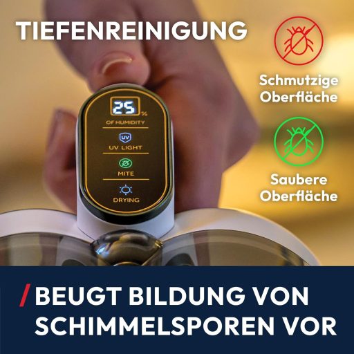 Hoover HMC510UV UV-s ágytisztító porszívó poratka és allergia ellen