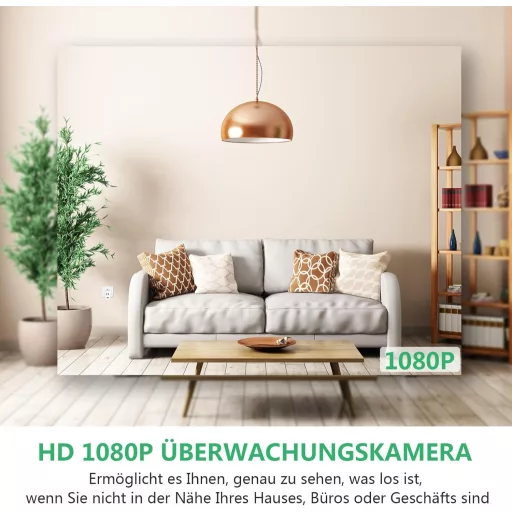 KAMREA Bezpečnostná kamera HD 1080P Mini skrytá kamera USB nabíjačka s maskovaním Detekcia pohybu Nepretržité nahrávanie Monitorovanie kancelárie a domácnosti