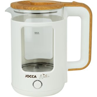   Jocca Nature Line Vízforraló 1,8L Boroszilikát Üveg 1500W Fehér
