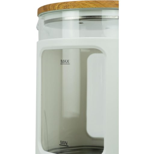 Jocca Nature Line Vízforraló 1,8L Boroszilikát Üveg 1500W Fehér