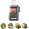 Kenwood Multipro Compact FDP31.020GY Model 2023, Food Processor with 2 Processing Speeds + Pulse, Bowl 2.1 L, Electric Vegetable Cutter for Chopping, Grating and Kneading, 800 W