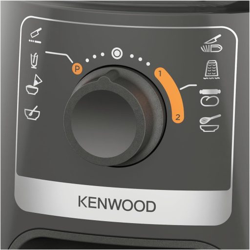 Kenwood Multipro Compact FDP31.020GY Model 2023, Food Processor with 2 Processing Speeds + Pulse, Bowl 2.1 L, Electric Vegetable Cutter for Chopping, Grating and Kneading, 800 W