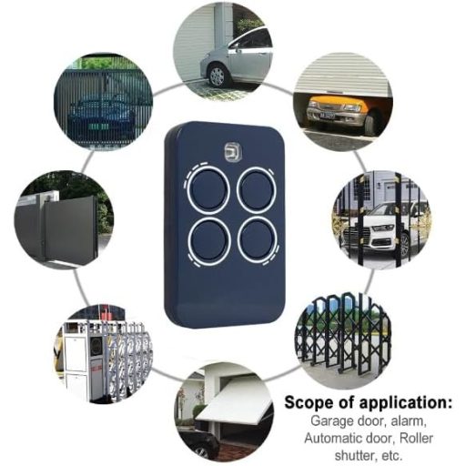 ZANPIERO Echo TX4 433,92 MHz štvorkanálový rádiofrekvenčný vysielač