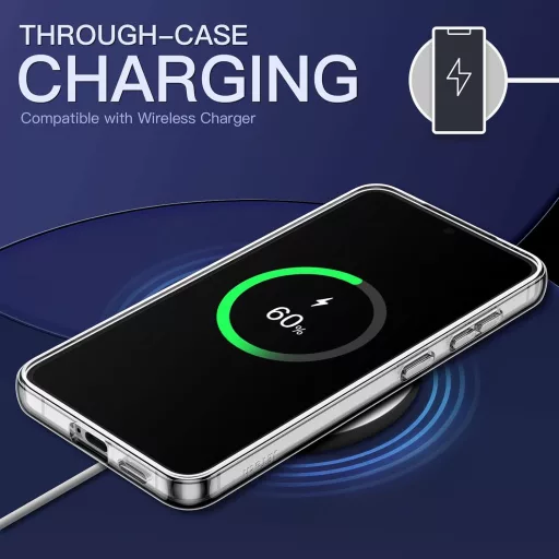 JETech Samsung Galaxy S24 5G mágneses tok, MagSafe kompatibilis, ütésálló